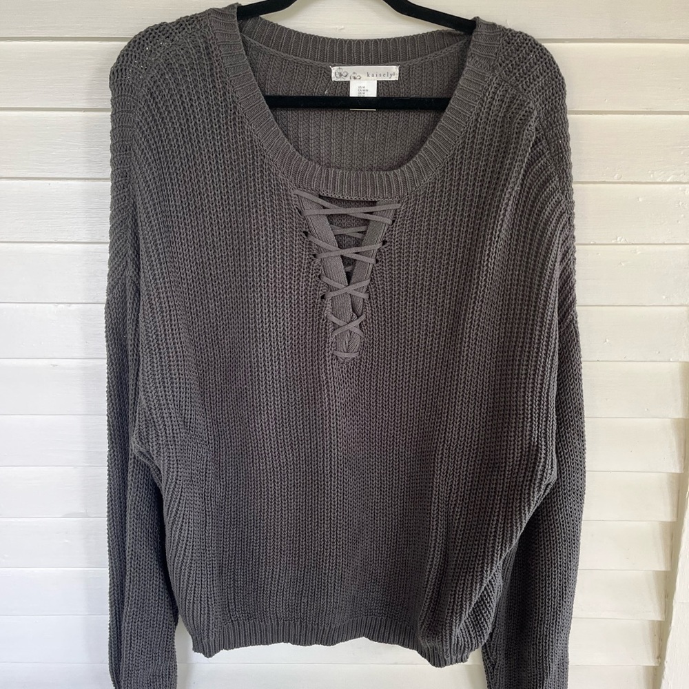 Knitted sweater